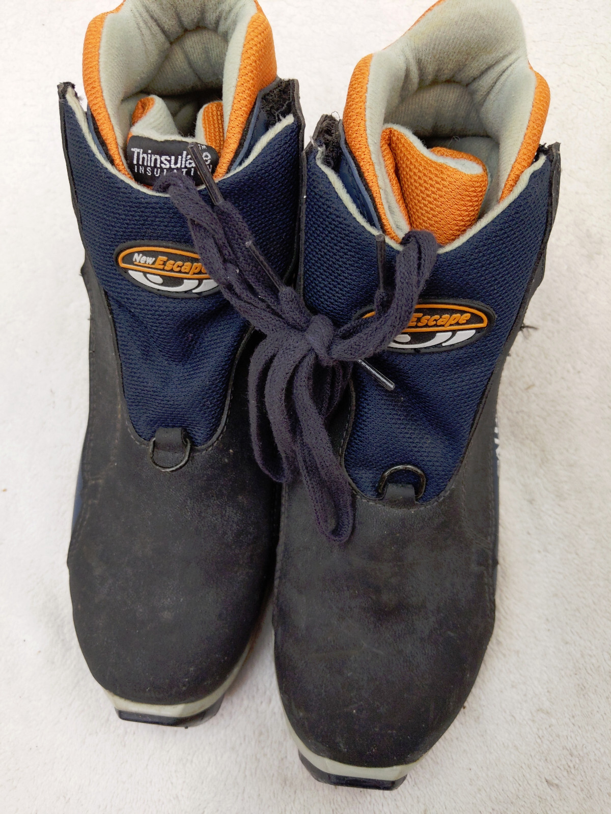 Scarpone da sci Salomon New Escape SNS Profil XC uomo 7 5 41 nero blu suola sottile