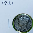 1921 Mercury Dime