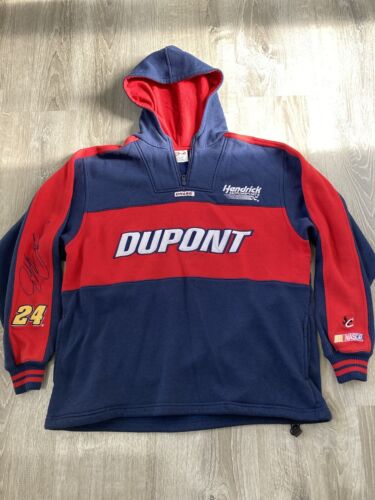 Vintage 90s Chase Authentics Dupont Jeff Gordon 24 Sweatshirt Mens Large Nascar  - Picture 1 of 14