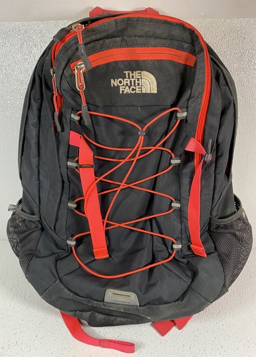 The North Face Borealis Backpack Black, Red - Camping Hiking Laptop