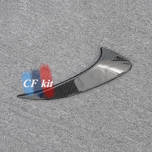 FOR MERCEDES BENZ W118 CLA35 A45 AMG DRY CARBON FIBER REAR BUMPER FINS SPLITTE - Foto 11 di 14