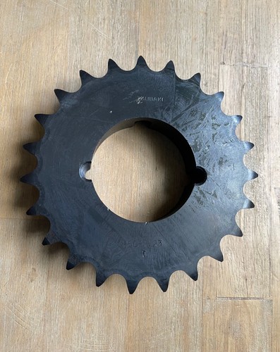 TSUBAKI H60BTL23 TAPER-LOCK ROLLER CHAIN SPROCKET #60 CHAIN 23 TEETH NEW - Picture 4 of 7