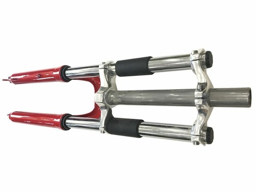 CDHPOWER Fourche Suspension Vélo à Gaz 26" avec Double Épaule Fourche Triple Arbre - Photo 42/43
