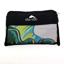 Mimitoou Microfiber Lightweight Absorbent Quick Drying Green Design Beach Towel