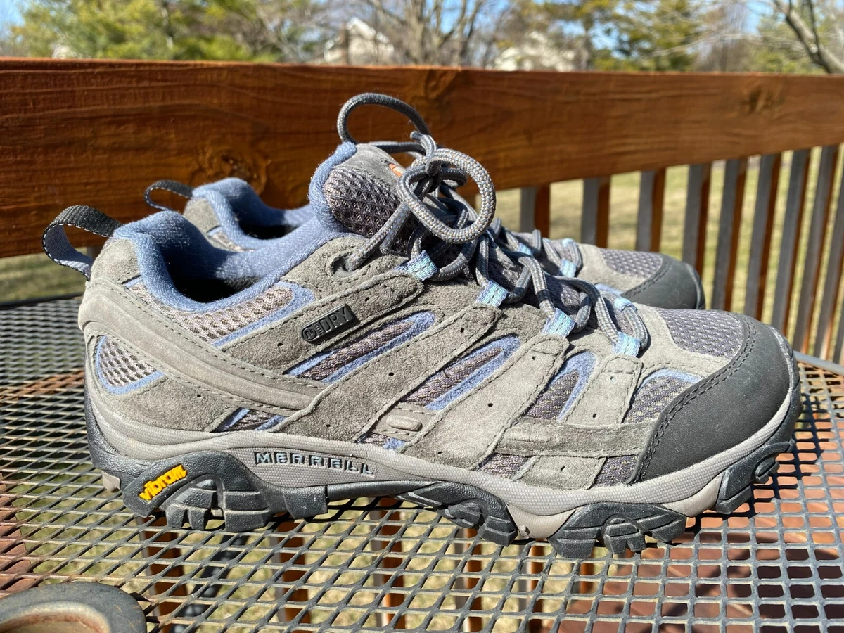 Stationær spurv Den aktuelle Merrell Moab 2 Granite Womens Hiking Shoes Vibram Soles J06026 Gray Size  10.5 | eBay