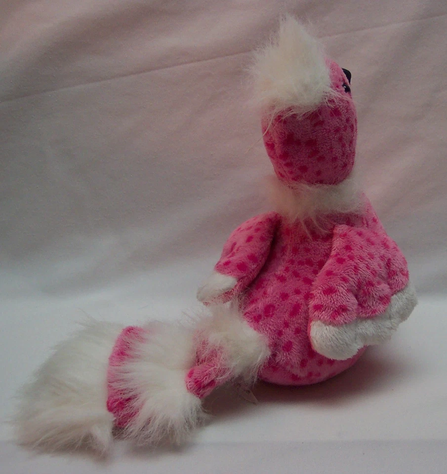 Ganz PINK AND WHITE CHERRY BLOSSOM BIRD 8" Plush Stuffed Animal Webkinz TOY - Image 4 of 4