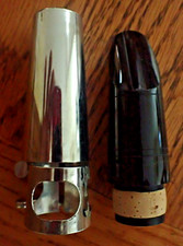 NEW BUFFET STYLE 125 CLARINET MOUTHPIECE w/free LIGATURE  CAP PRISTINE