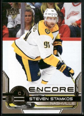 2024-25 UPPER DECK EXTENDED SERIES STEVEN STAMKOS GOLD ENCORE SP #E-4
