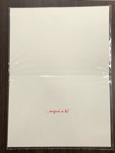 BIGLIETTO AUGURI COMPLEANNO BIGLIETTI BAMBINI CM19,5 X 13,5 CON FRASE INTERNA - Picture 2 of 3