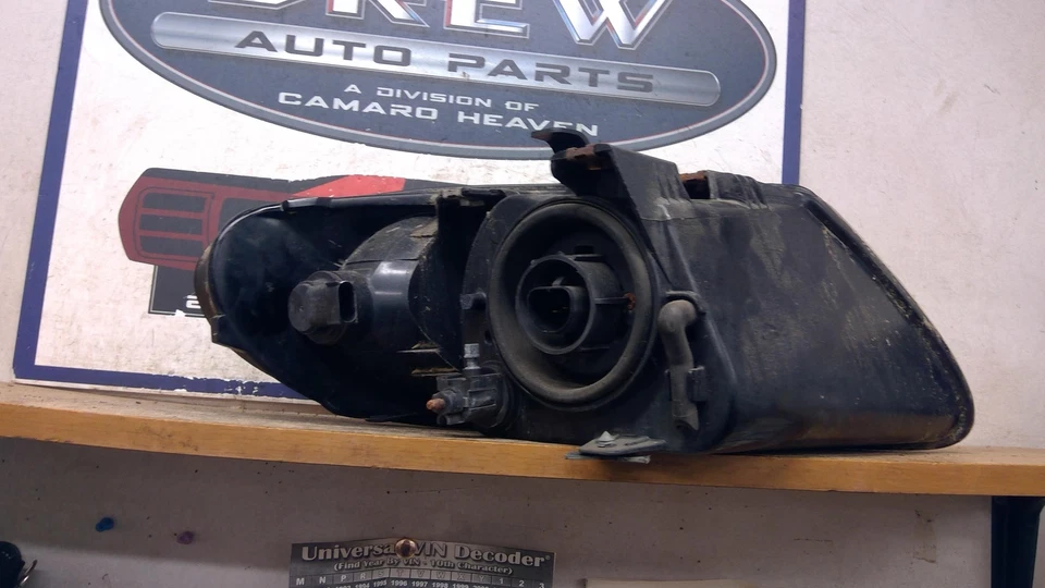 Conjunto de faros izquierda Dodge Caravan 01 02 03 04 05 06 07 LH LUZ NIEBLA Foto 2 de 2