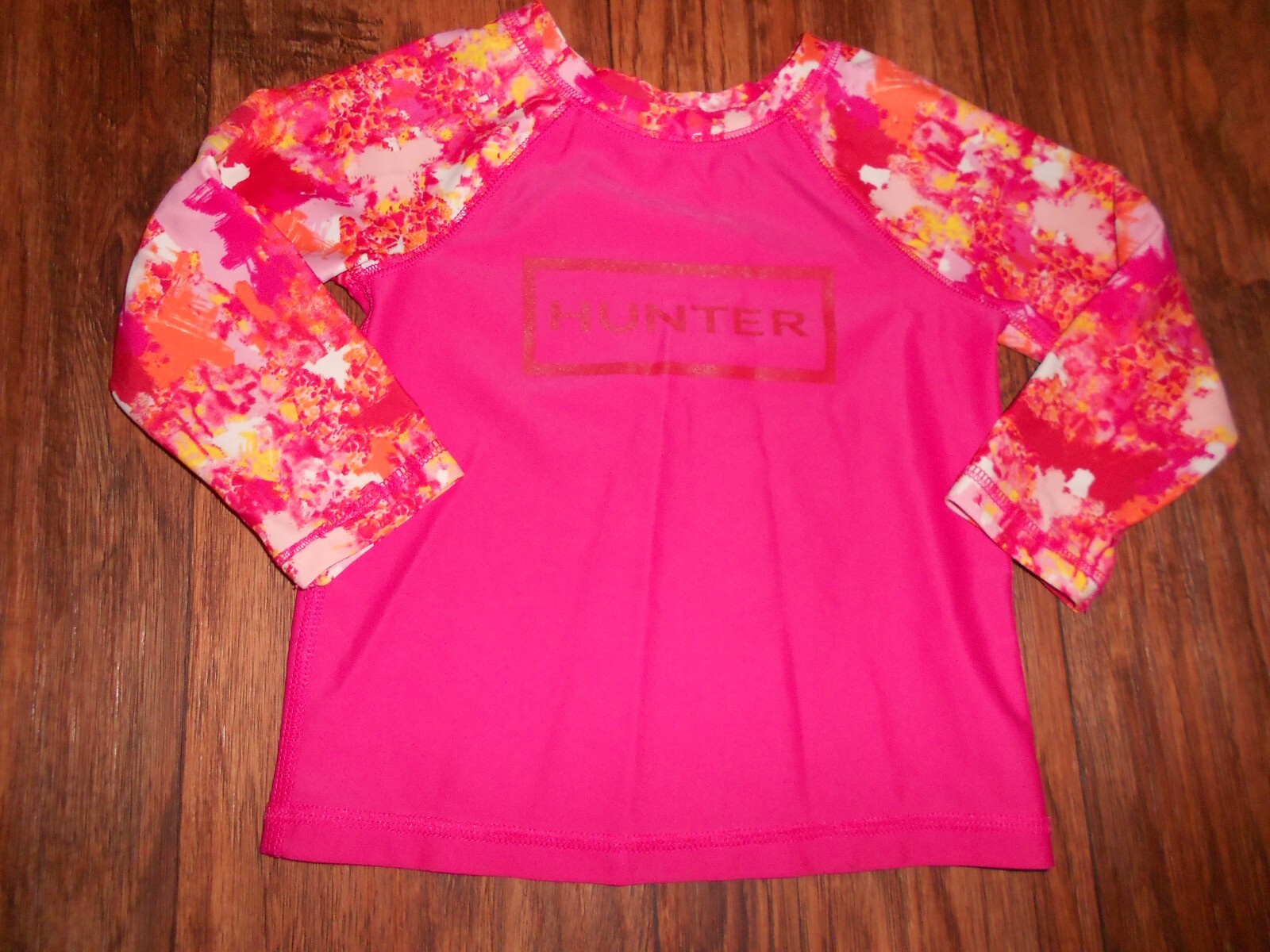 Hunter girls swim shirt top size 2T MINT cond 2 T