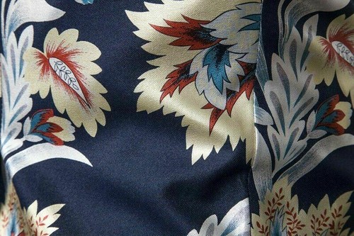 Mens New One Button Slim Fit Blazer Jacket Printed Floral Party Outdoor Casual L - Picture 7 of 13