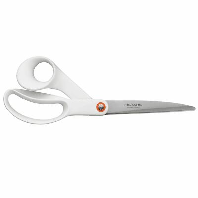 Fiskars Functional Large Shape Universal General Use Scissors - White 24cm
