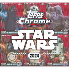 2024 Topps Star Wars Chrome - Red Blaster RayWave Refractors Select-a-Card