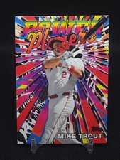 2025 Topps Series 1 Celebration - Power Players Mike Trout Los Angeles Angels 