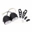 Universal Dual LED Headlight Universal Black Twin Headlight For Motorcycle – 4.5 LED Dual Lamp, Street Fighter Style Private Seller Dual-Purpose Motorcycles