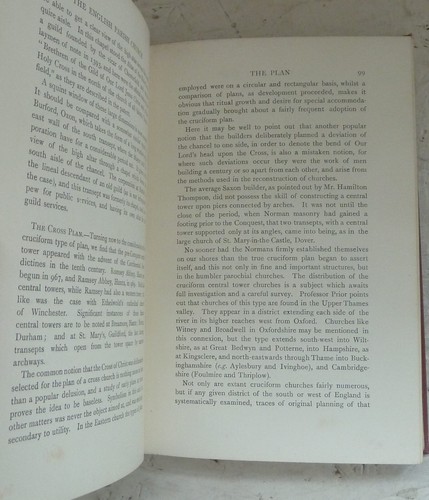 Three Vintage Books Church Architecture Batsford English Parish Georgian Stuart - Imagen 7 de 21