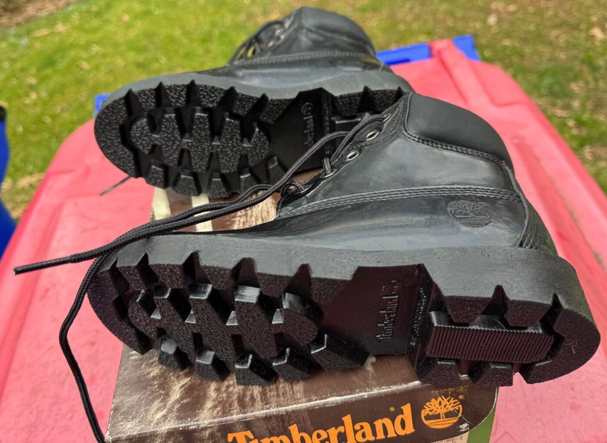 TIMBERLAND YOUTH VINTAGE 11714 Classic 6-Inch boot Black sz TIMBERLAND YOUTH VINTAGE 11714 Classic 6-Inch boot Black sz