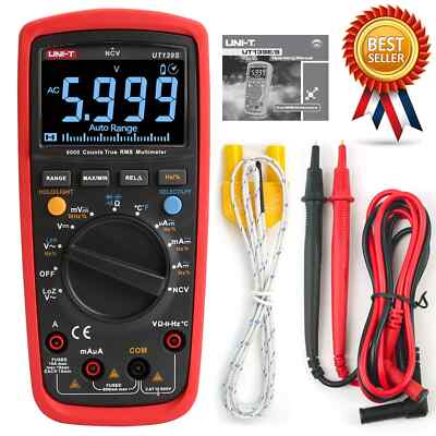 UNI-T UT139S True RMS Digitalmultimeter Anti burn LoZ LPF Test
