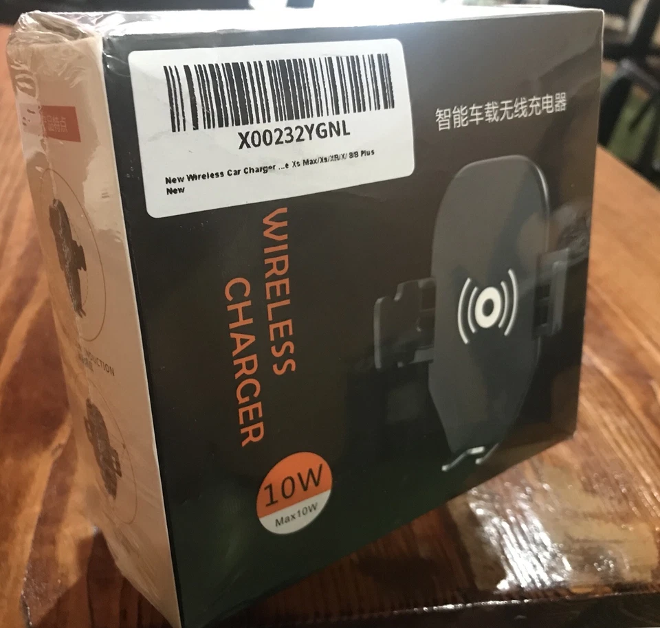  Auto Lock Car Air Vent Mount Holder, Wireless Fast Charger Infrared Sensor. NEW - Image 3 of 4