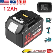 12.0Ah 18V For Makita LXT Lithium-Ion BL1830 BL1850 BL1860 BL1890 Tool Battery 
