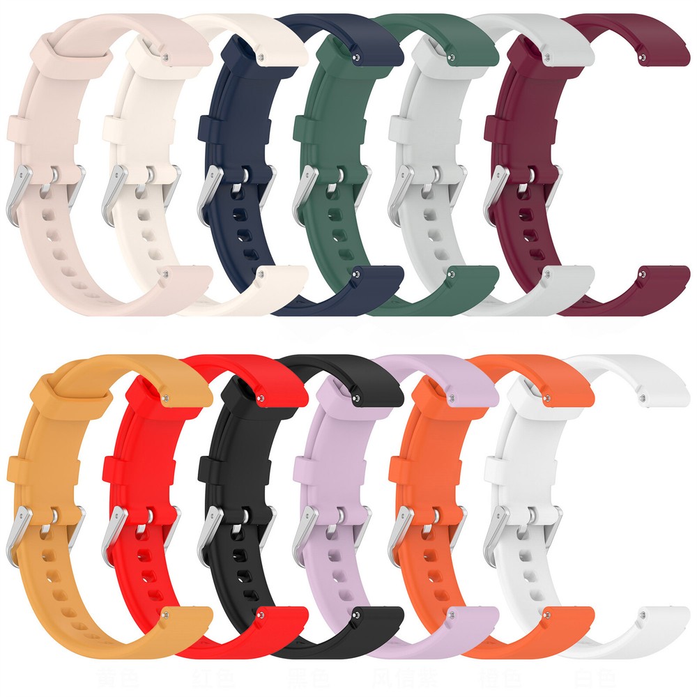 12MM Silicone Monochrome Strap Watch Strap For 12mm Heads and Frames