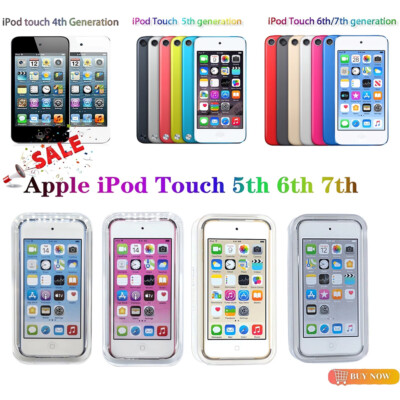 Brand New Apple iPod Touch 6th 7th Generation 128GB 256GB All colors-Sealed lot