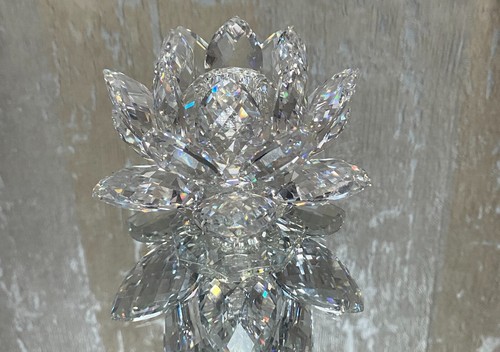 Swarovski Kristall Seerose Kerzenständer 2er Set ohne OVP - Bild 5 von 5