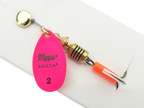 Mepps Aglia Fluo #2 4.5g Cucchiaino rotante Spinner Esche COLORI - Imagen 7 de 7