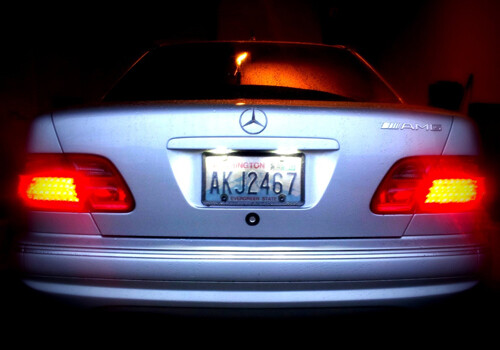 2x LED License Plate Light No Error For Mercedes W210 E Class 1996-02 W202 97-00 - Picture 10 of 11