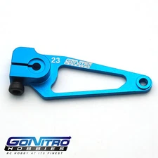 NEW Go Nitro Hobbies 23T Aluminum A Spec Servo Arm Blue JR / Airtronics / KO