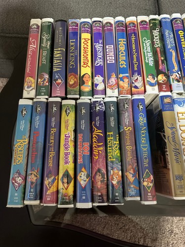 Collection of 59+ VHS Tapes | Disney | Black Diamond | Sing A Long | WB | Pixar - Picture 2 of 4