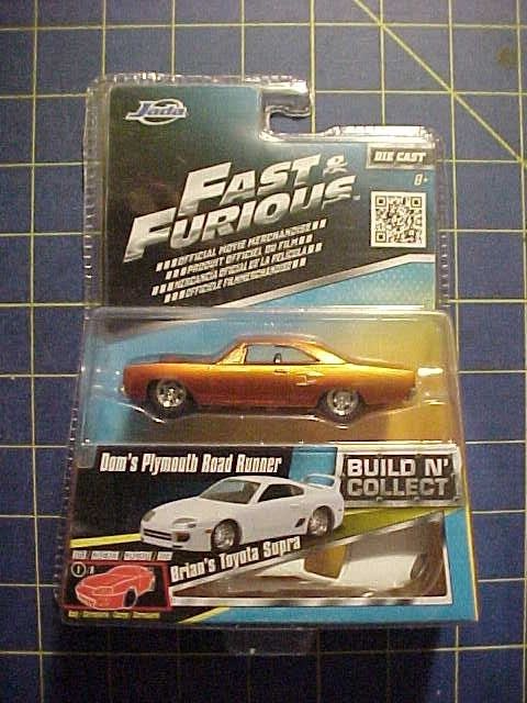 JADA DOM'S ROAD RUNNER! FAST & FURIOUS BUILD & COLLECT BRIAN'S