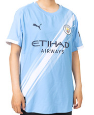PUMA 25-26 Manchester City HOME Authentic Uniform 780336-01 TEAM LIGHT BL