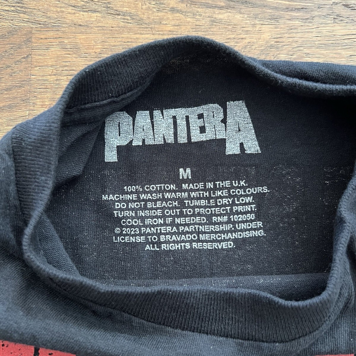 PANTERA ツアーTシャツ　Lサイズ Vintage Pantera 1998 Tour T-Shirt – Justin Reed