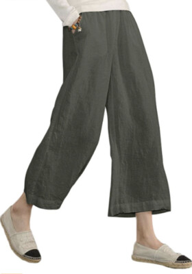 Ecupper Damen Übergröße Baumwolle kurze Hose grün Größe 2XL (16-18) BRANDNEU