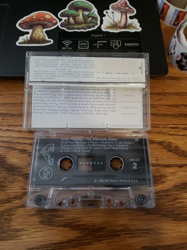 ELVIS - The Alternate Aloha Live Cassette Tape RCA 6985-4-R - Picture 2 of 2