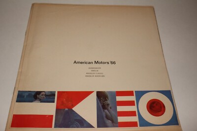 1966 AMC Factory Sales Catalog, Original