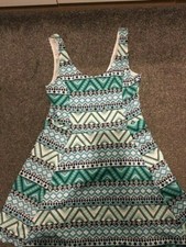 multicoloured dress H&M design size 10 new Multi buy option