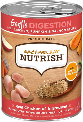 Rachael Ray  Gentle Digestion Wet Dog Food, Real Chicken, Pumpkin & Salmon, 13 O