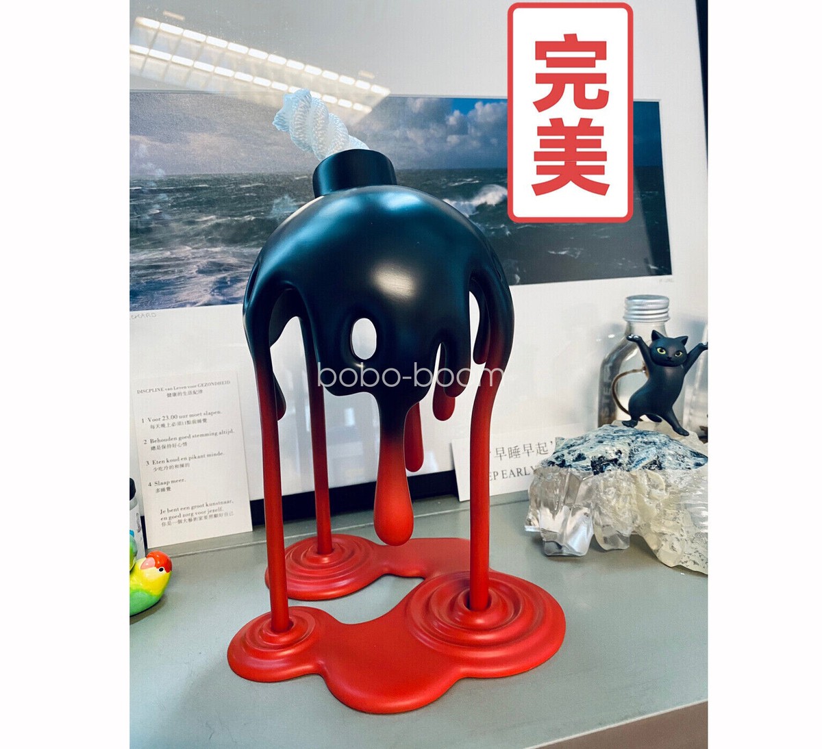 MIGHTY JAXX JASON FREENY MELTING BOMB POLYSTONE H20CM(8inch