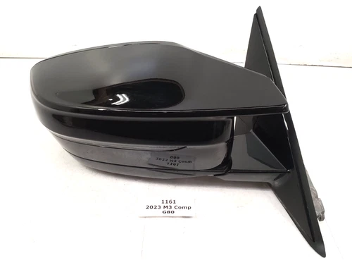 ✅ 21-24 OEM BMW G80 M3 Right Passenger Side Mirror Heated Auto Dim Black 668 *
