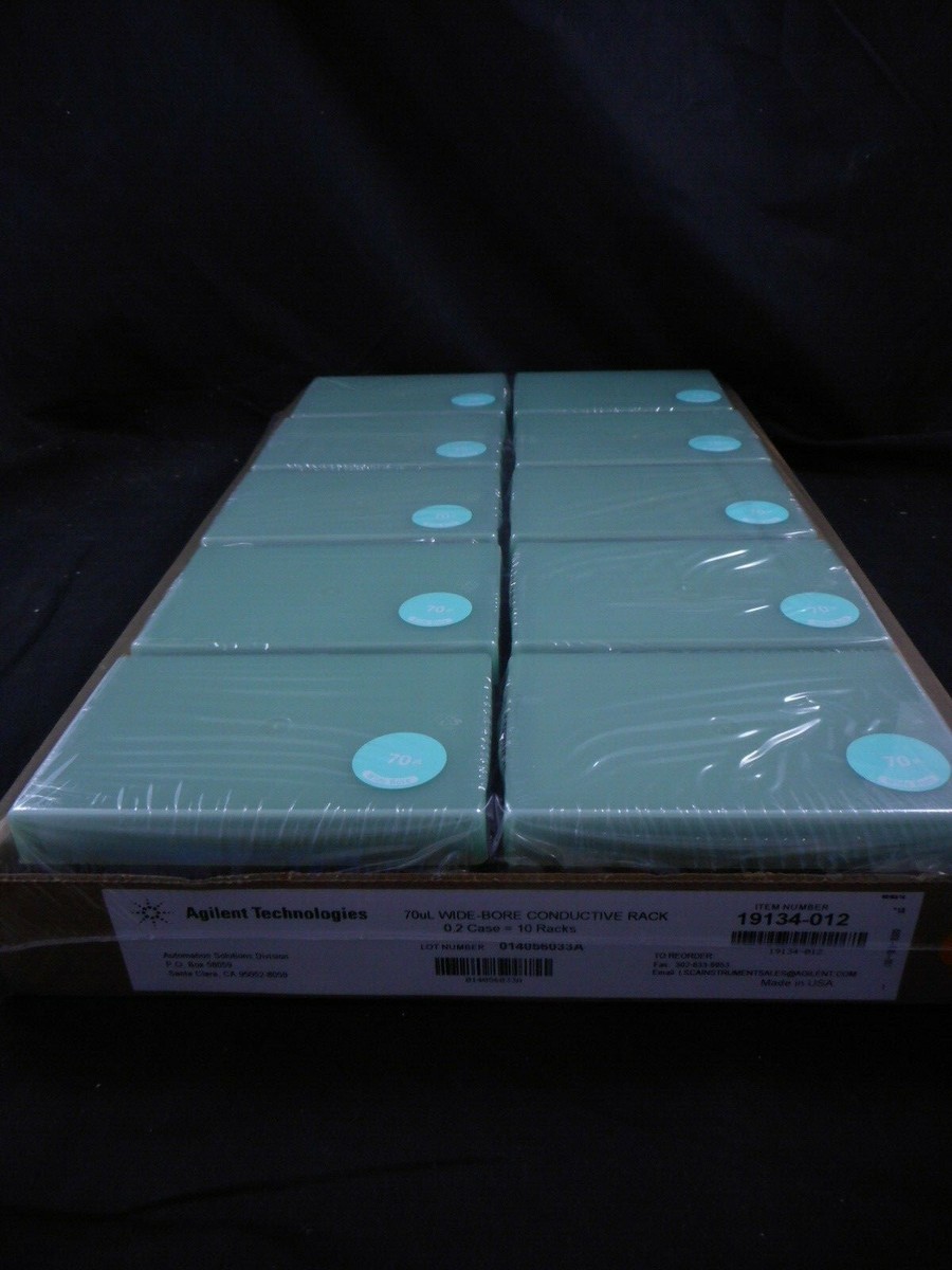 AGILENT TECHNOLOGIES 70µL Pipette Tips Wide Bore 384/Rack Sterile