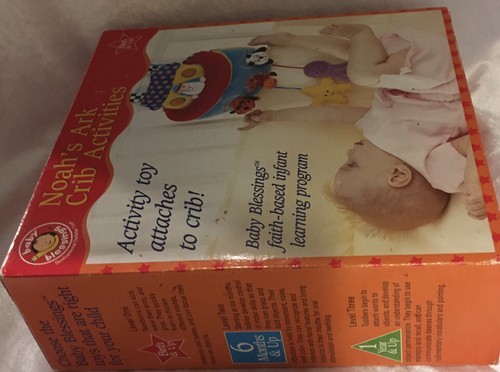 Baby Blessings Noah's Ark Baby Plush Crib Toy Sensory Stimulated Attachments New - Picture 4 of 10