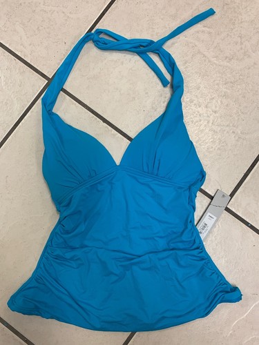 Apt 9 Swimwear Push Up Tankini Top for Women Blue Halterkini Beach | eBay