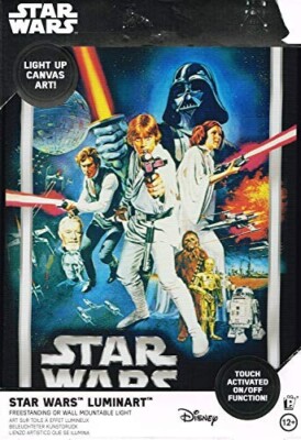 Disney Star Wars Luminart (Touch Activated Canvas Art)