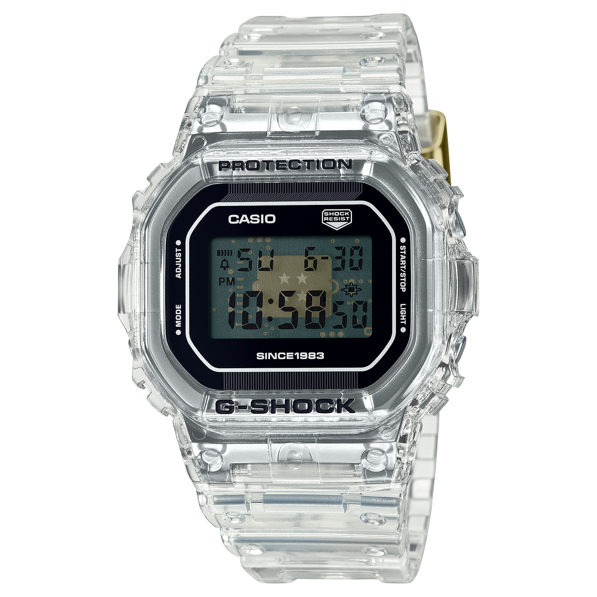時計 MH247 DW-5040RX-7JR CASIO G-SHOCK 40th CASIO G-SHOCK DW-5040RX-7JR 40th Anniversary Clear Remix