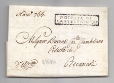 SS625-PERIODO Napoleonico-Marche-Pref. Castelfidardo X Recanati