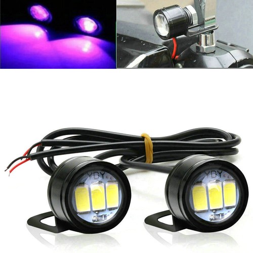 2X 5630 3SMD Motorcycle LED Strobe Light Driving Fog Lamp 12V Headligh Spotlight - Picture 21 of 24