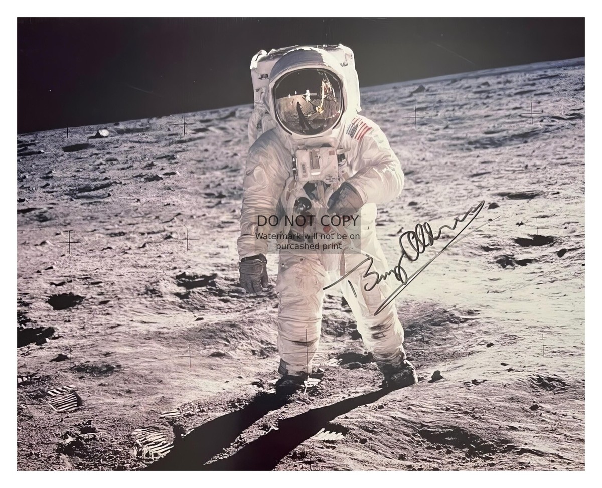 アポロ11号　Buzz Aldrin サイン入り額装 APOLLO 11 BUZZ ALDRIN NASA MOON LANDING AUTOGRAPHED 8X10